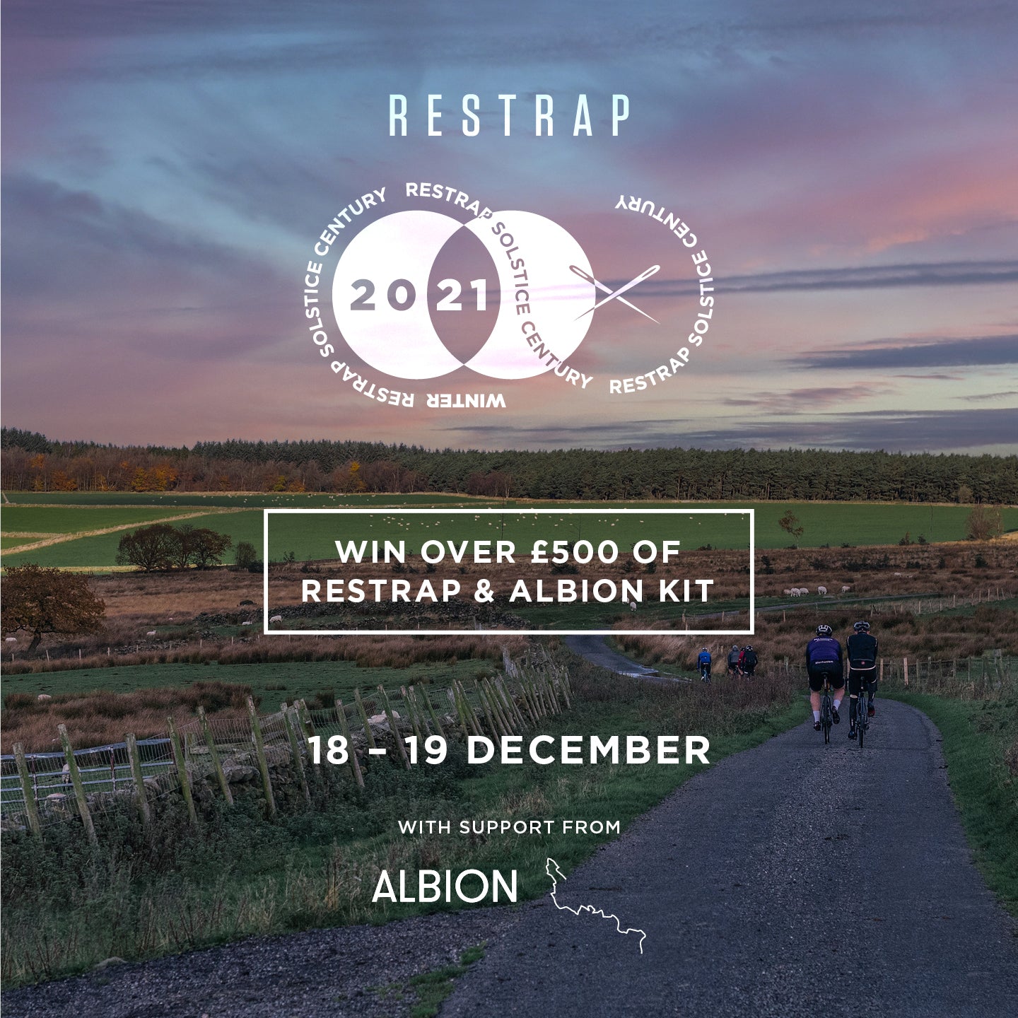 Die Restrap Solstice Century Challenge im Winter 2021