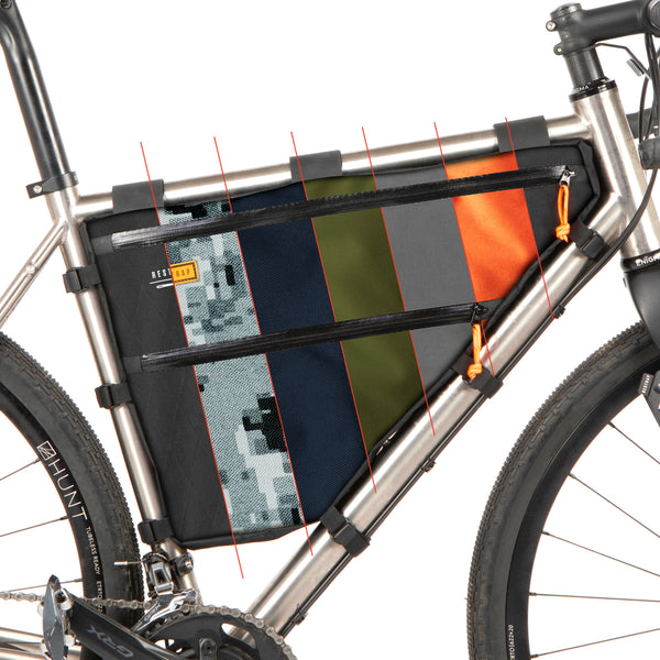 fahrradtasche rennrad rahmen Custom Frame Bag – Restrap EU